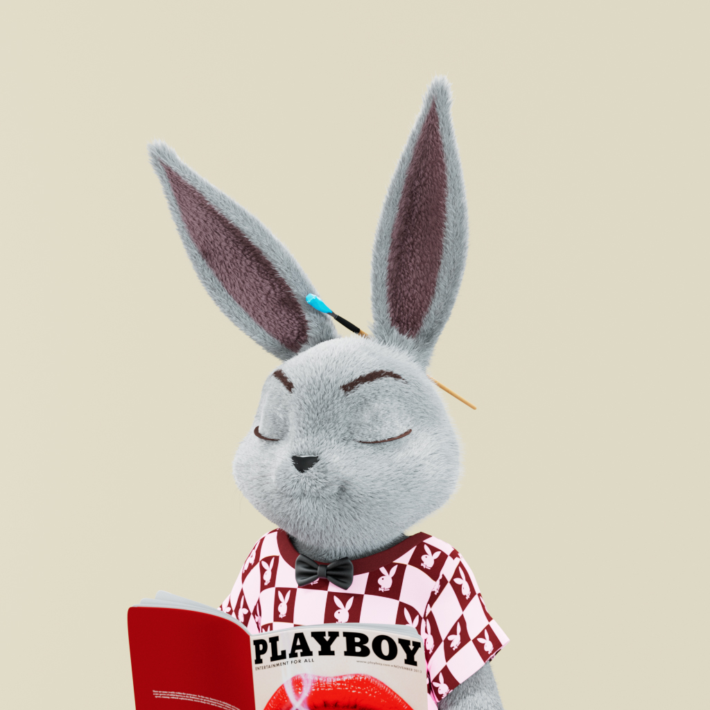 Playboy - The Rabbitars - Rabbitar #4666 - NFT # 4666