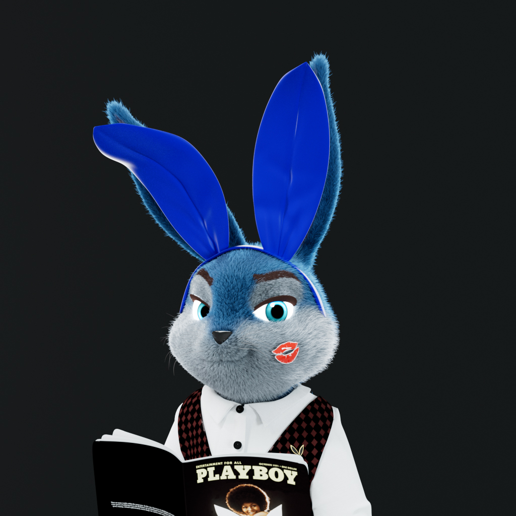 Playboy - The Rabbitars - Rabbitar #4740 - NFT # 4740