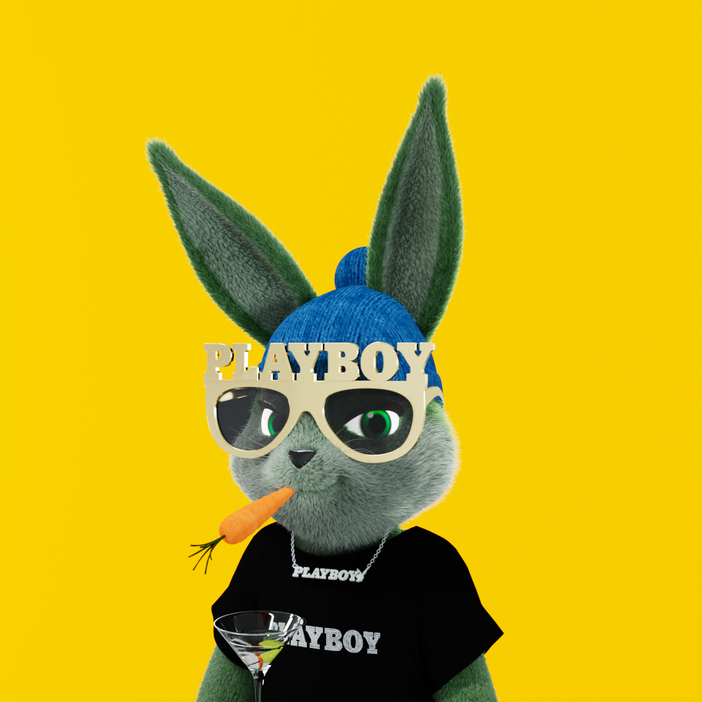 Playboy - The Rabbitars - Rabbitar #4766 - NFT # 4766
