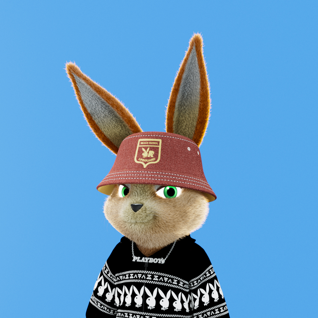 Playboy - The Rabbitars - Rabbitar #4855 - NFT # 4855