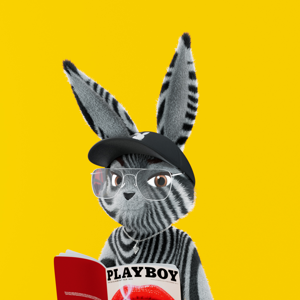 Playboy - The Rabbitars - Rabbitar #4856 - NFT # 4856