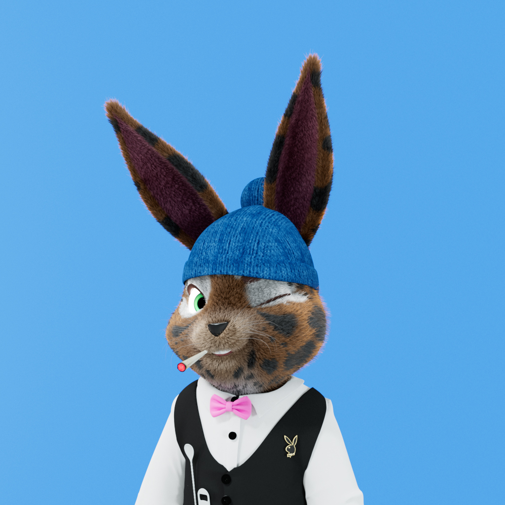Playboy - The Rabbitars - Rabbitar #4858 - NFT # 4858