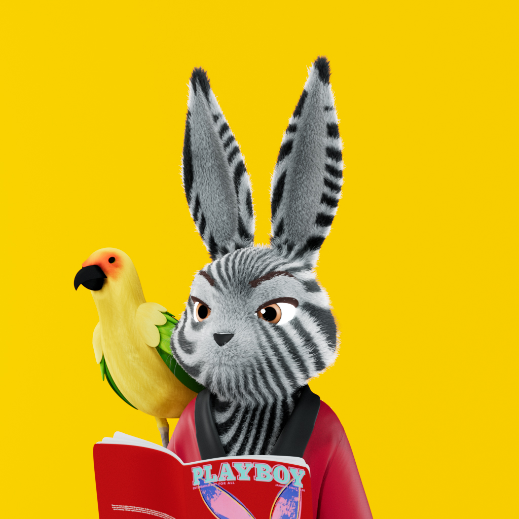 Playboy - The Rabbitars - Rabbitar #4912 - NFT # 4912