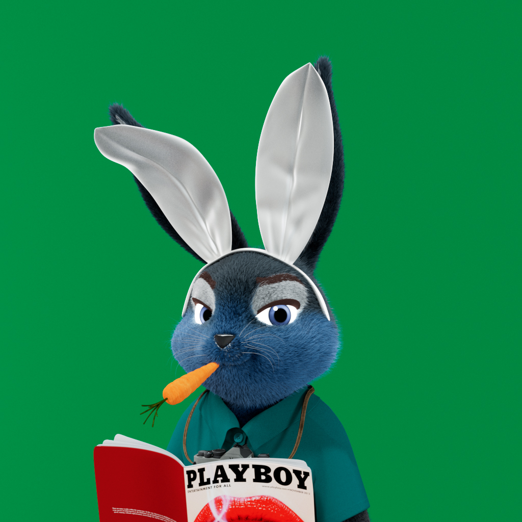 Playboy - The Rabbitars - Rabbitar #4933 - NFT # 4933