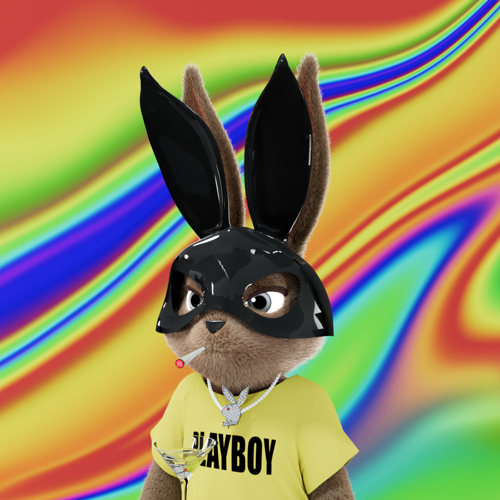 Playboy - The Rabbitars - Rabbitar #4964 - NFT # 4964