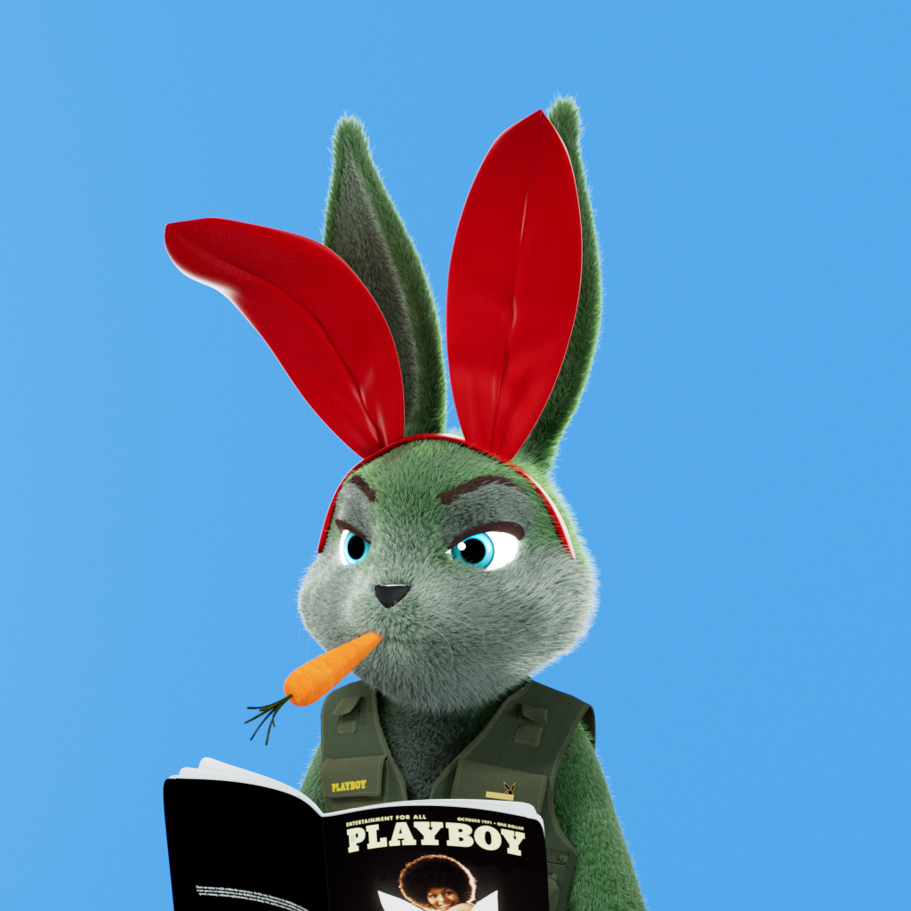 Playboy - The Rabbitars - Rabbitar #5076 - NFT # 5076