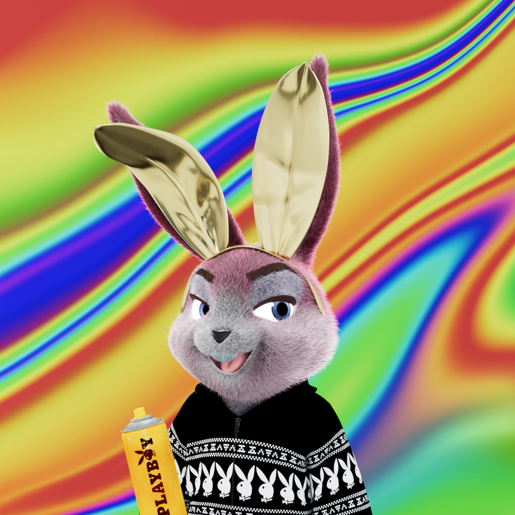 Playboy - The Rabbitars - Rabbitar #5381 - NFT # 5381