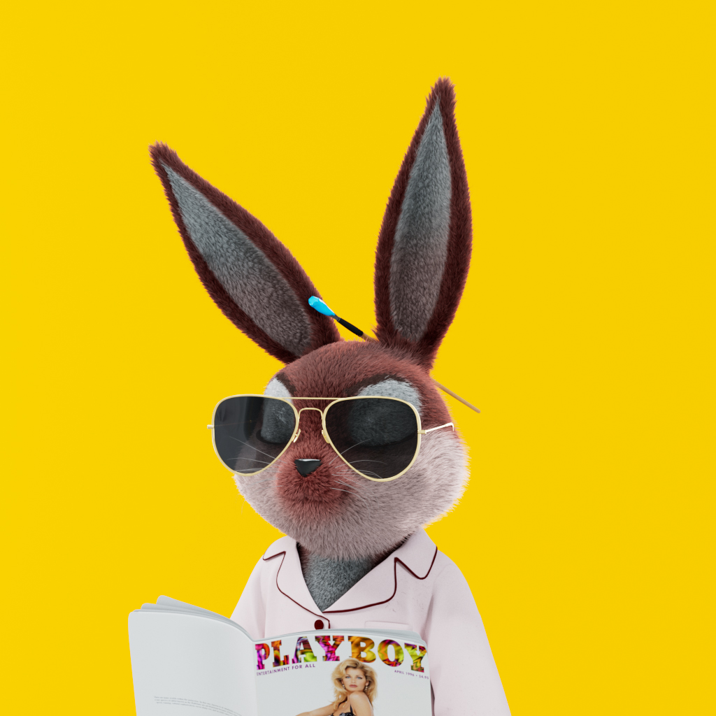 Playboy - The Rabbitars - Rabbitar #5424 - NFT # 5424
