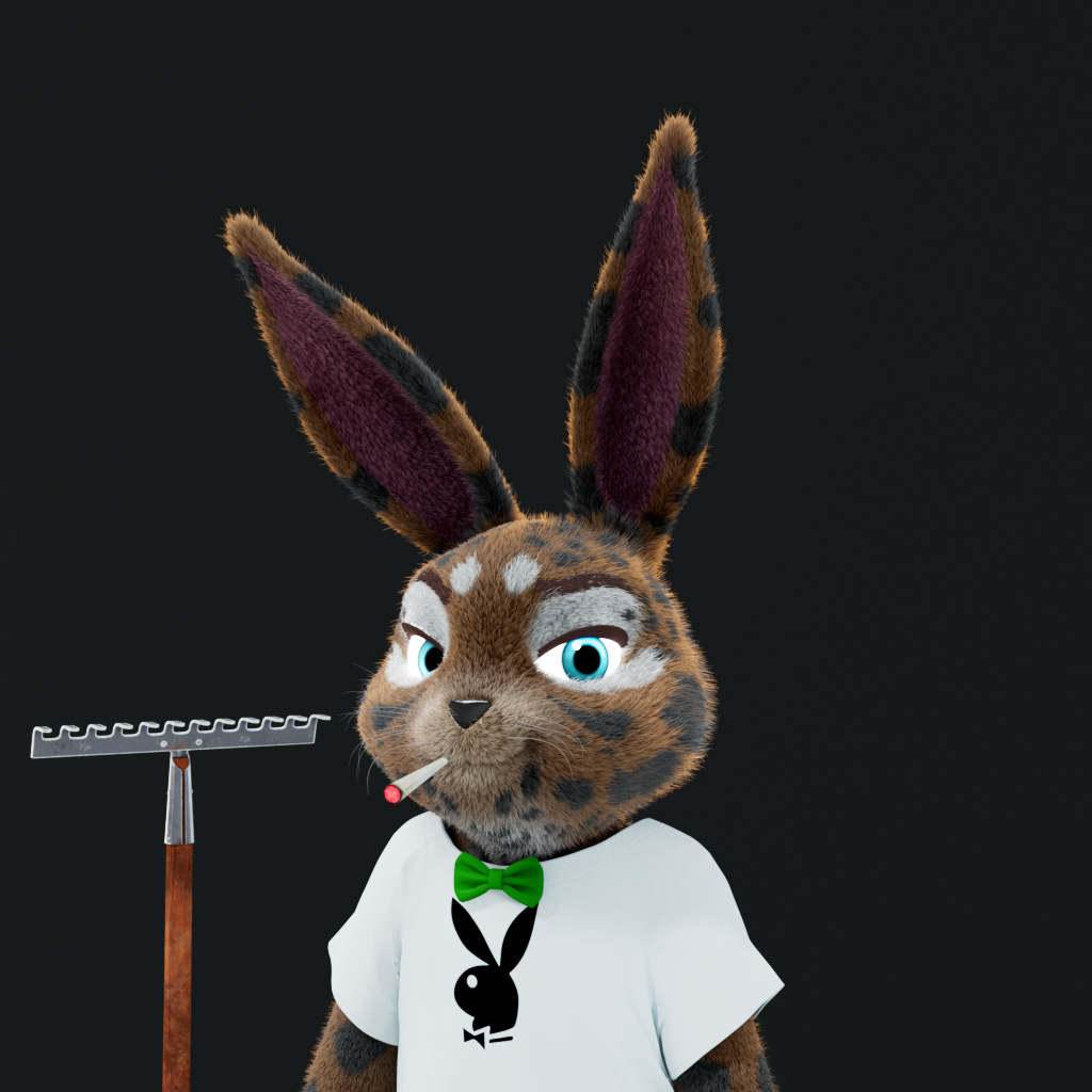 Playboy - The Rabbitars - Rabbitar #5443 - NFT # 5443