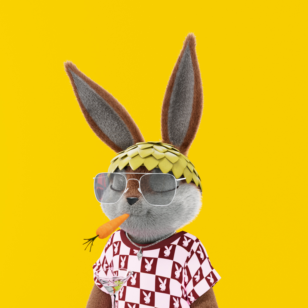 Playboy - The Rabbitars - Rabbitar #5492 - NFT # 5492