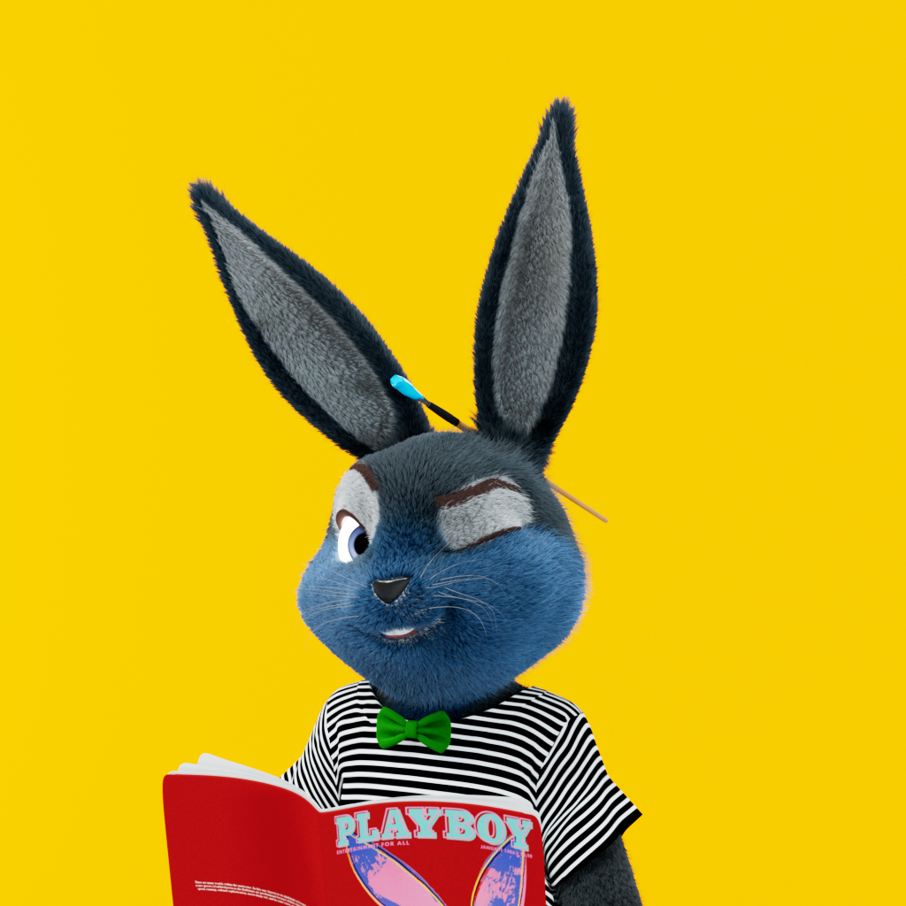 Playboy - The Rabbitars - Rabbitar #5558 - NFT # 5558