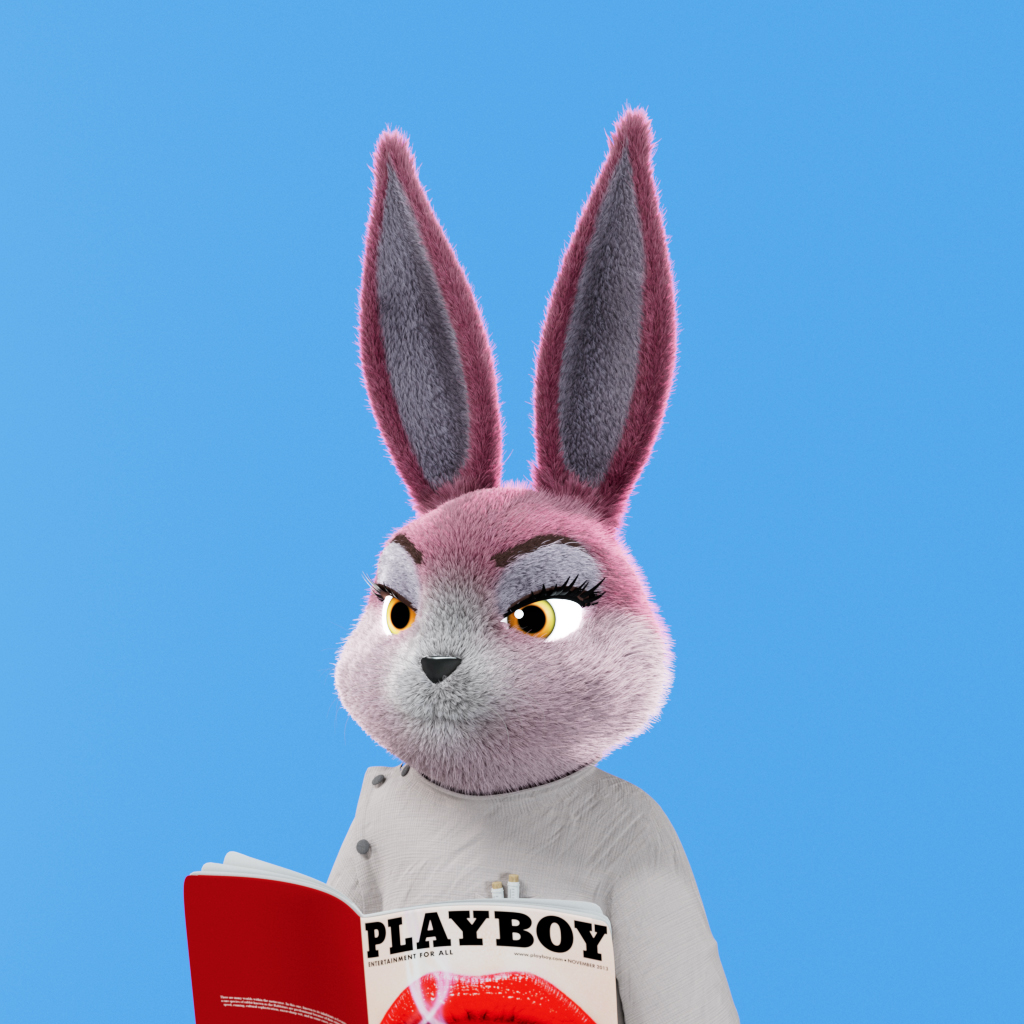 Playboy - The Rabbitars - Rabbitar #5562 - NFT # 5562