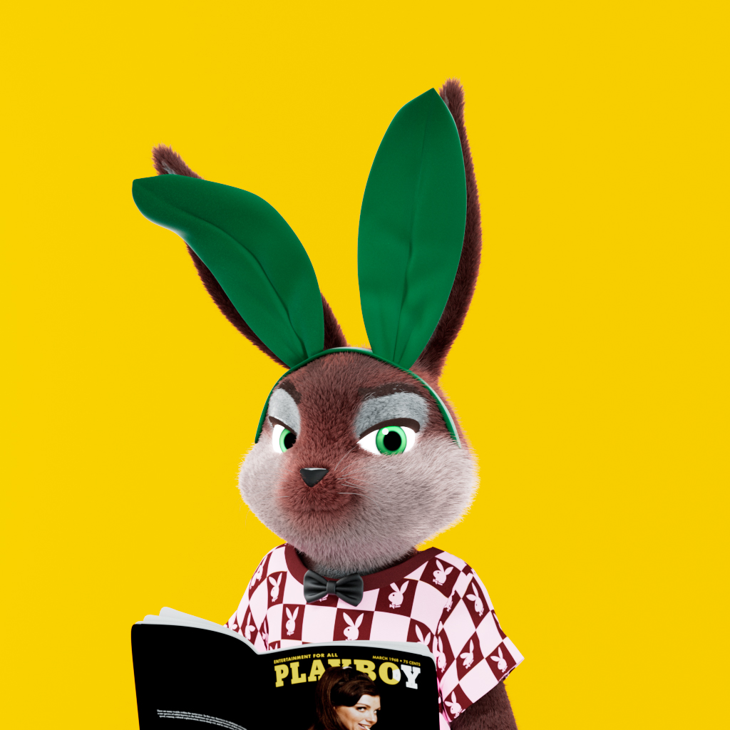 Playboy - The Rabbitars - Rabbitar #5595 - NFT # 5595