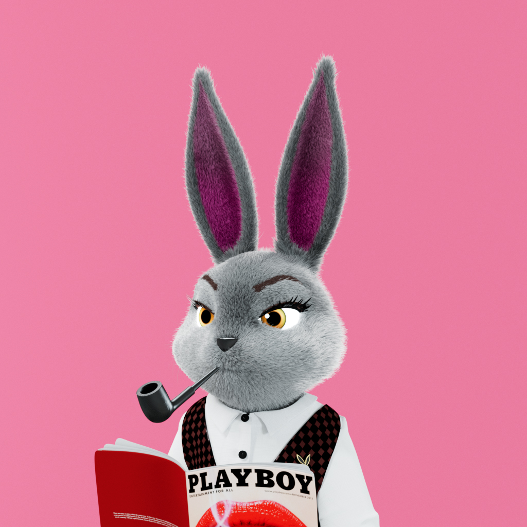 Playboy - The Rabbitars - Rabbitar #5972 - NFT # 5972