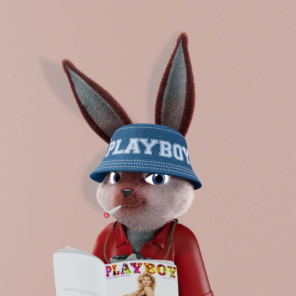 Playboy - The Rabbitars - Rabbitar #6044 - NFT # 6044