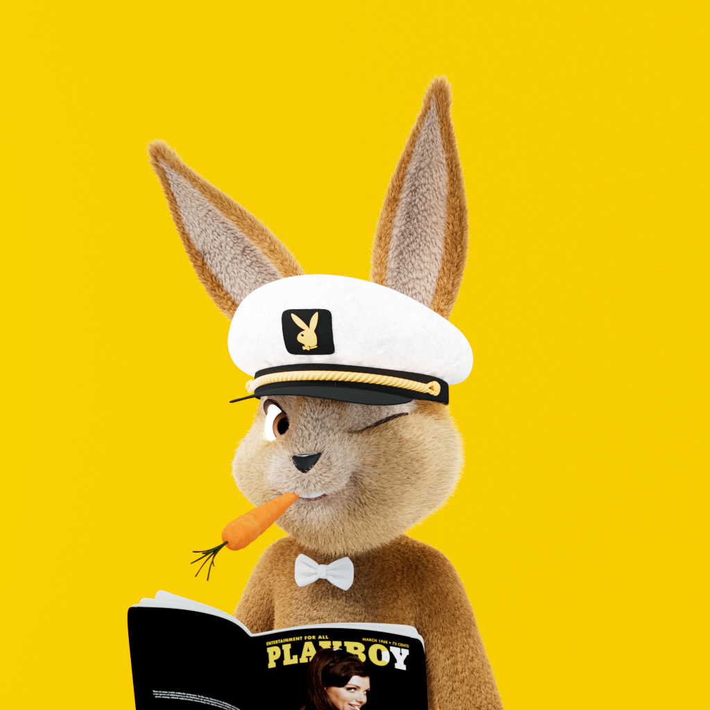 Playboy - The Rabbitars - Rabbitar #6195 - NFT # 6195