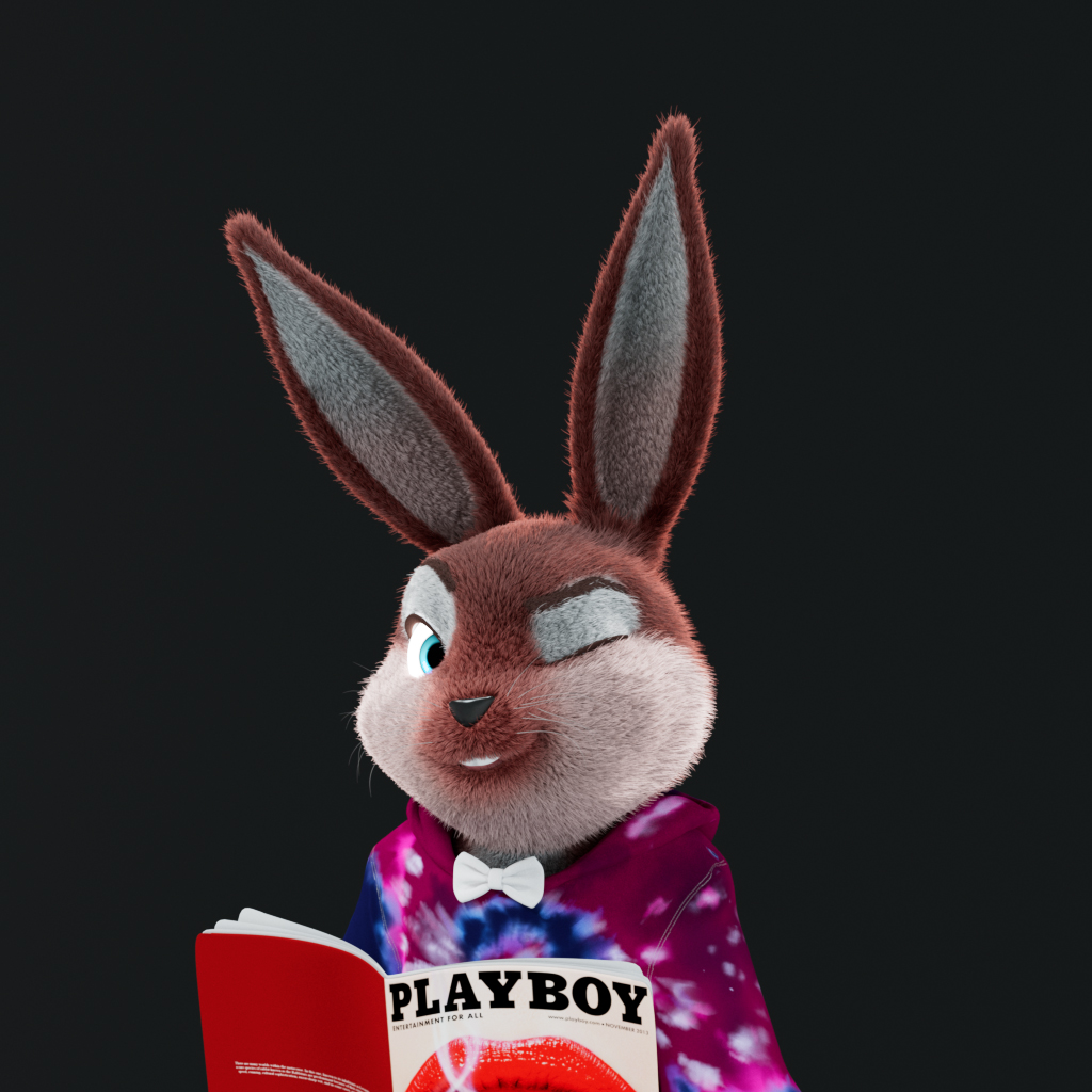 Playboy - The Rabbitars - Rabbitar #6412 - NFT # 6412