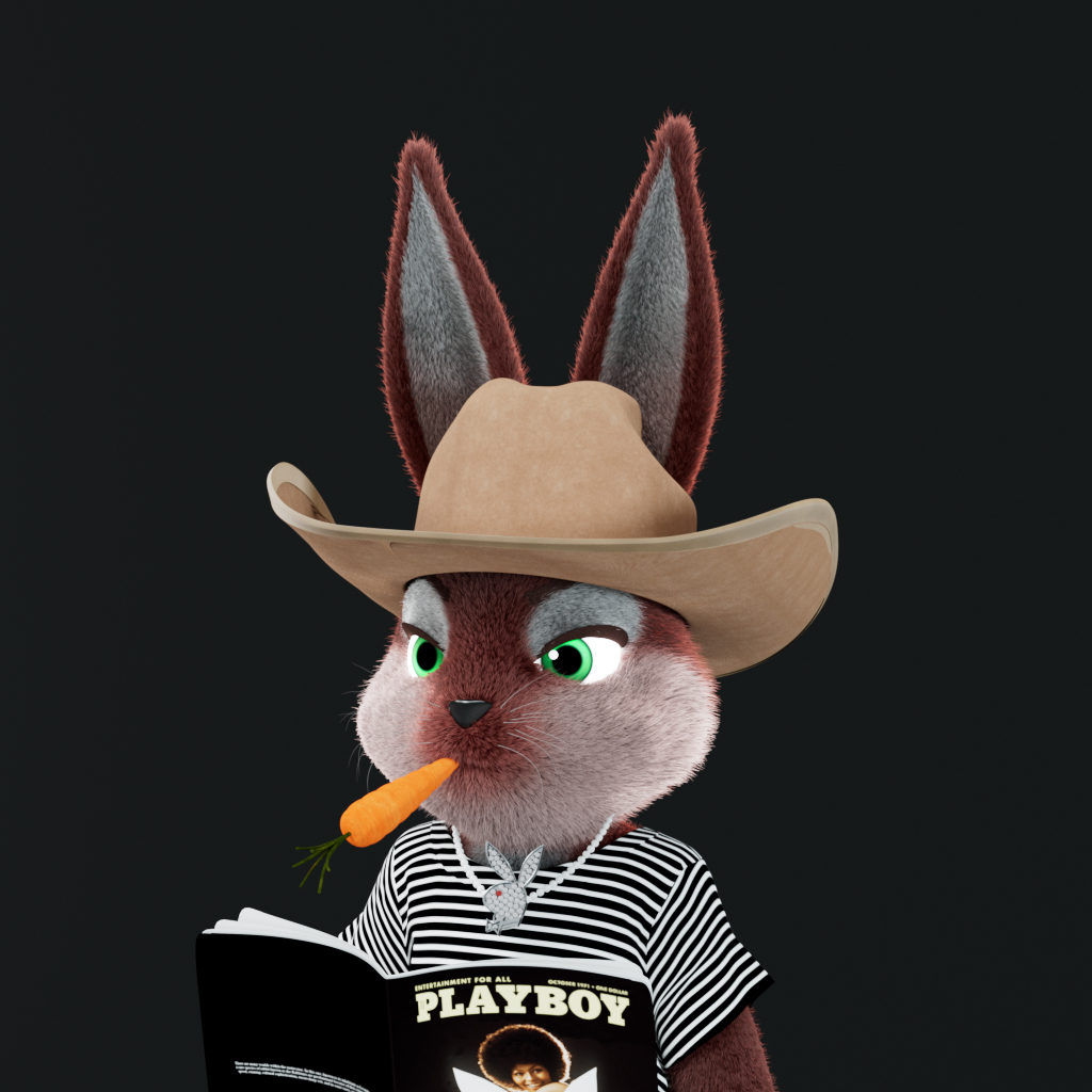 Playboy - The Rabbitars - Rabbitar #6418 - NFT # 6418