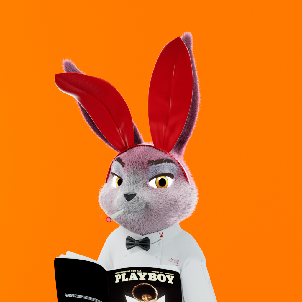 Playboy - The Rabbitars - Rabbitar #6480 - NFT # 6480