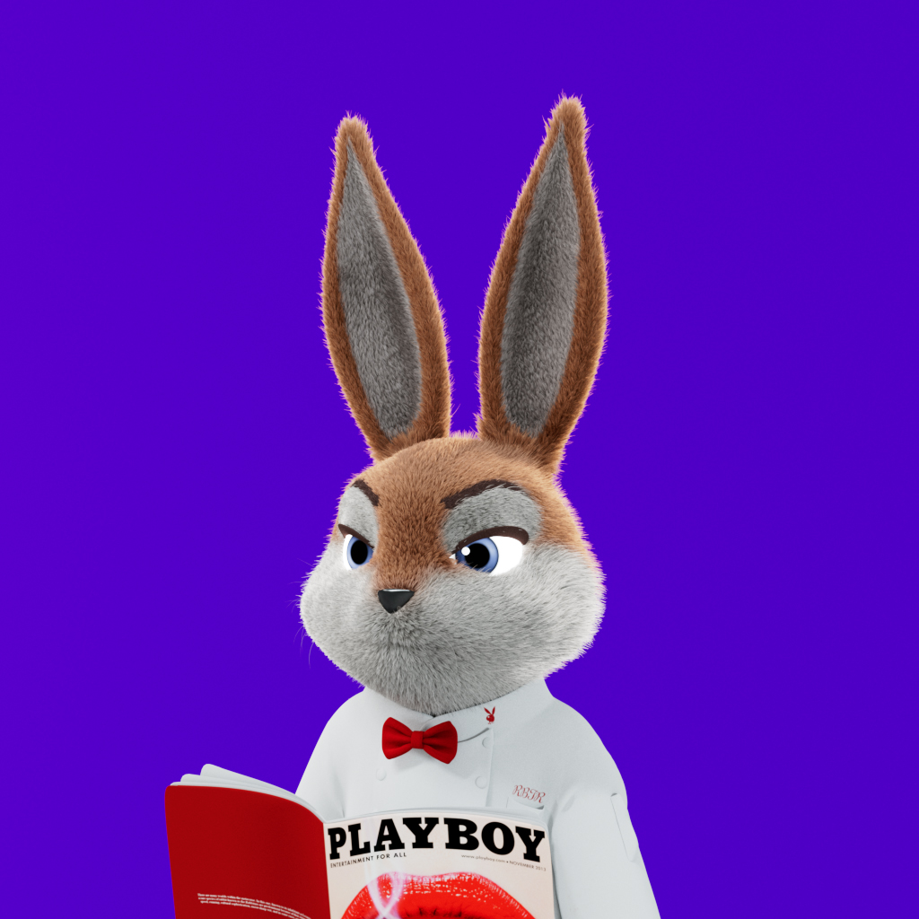Playboy - The Rabbitars - Rabbitar #6558 - NFT # 6558
