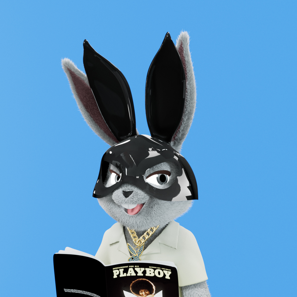 Playboy - The Rabbitars - Rabbitar #6596 - NFT # 6596