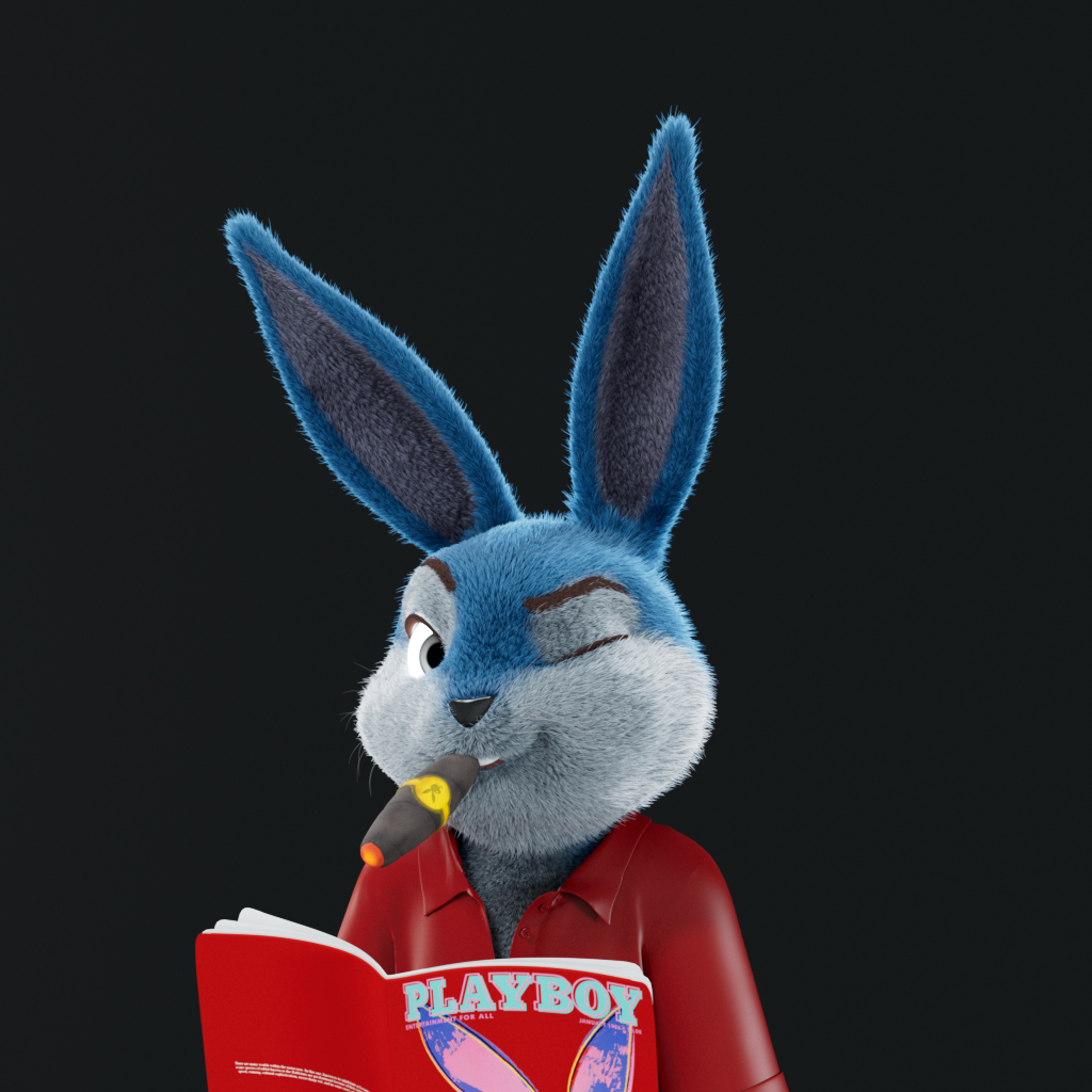 Playboy - The Rabbitars - Rabbitar #6644 - NFT # 6644