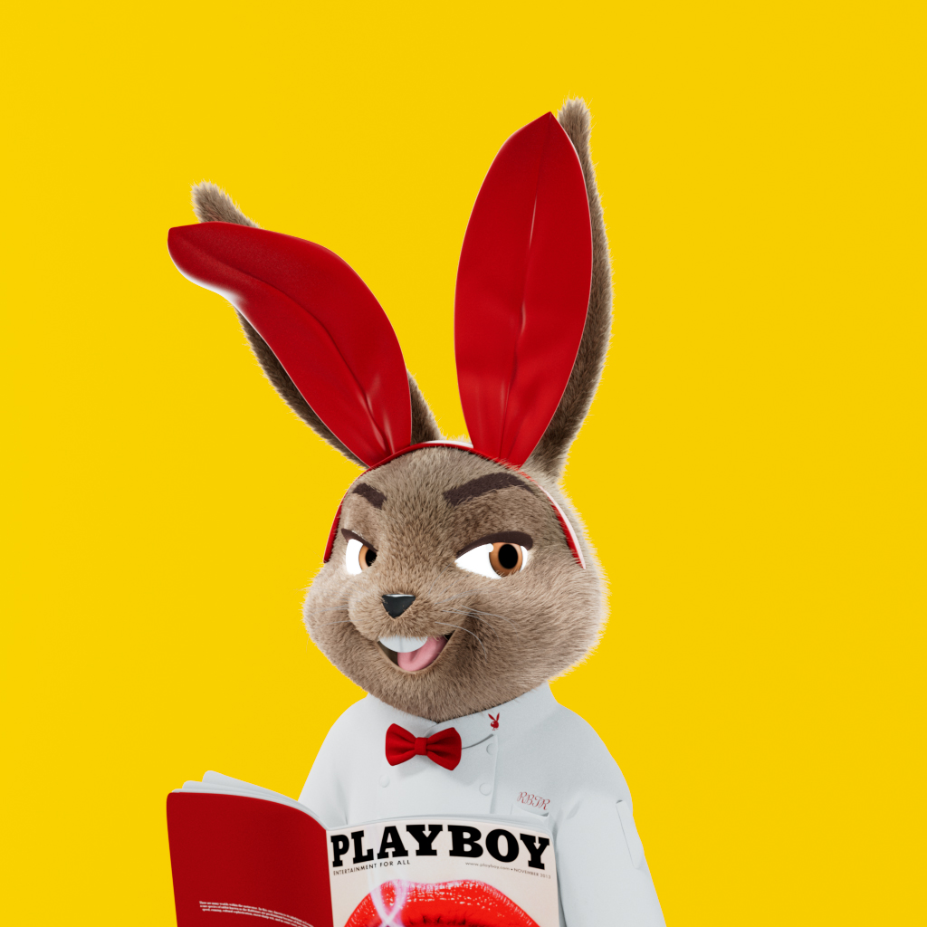Playboy - The Rabbitars - Rabbitar #7054 - NFT # 7054