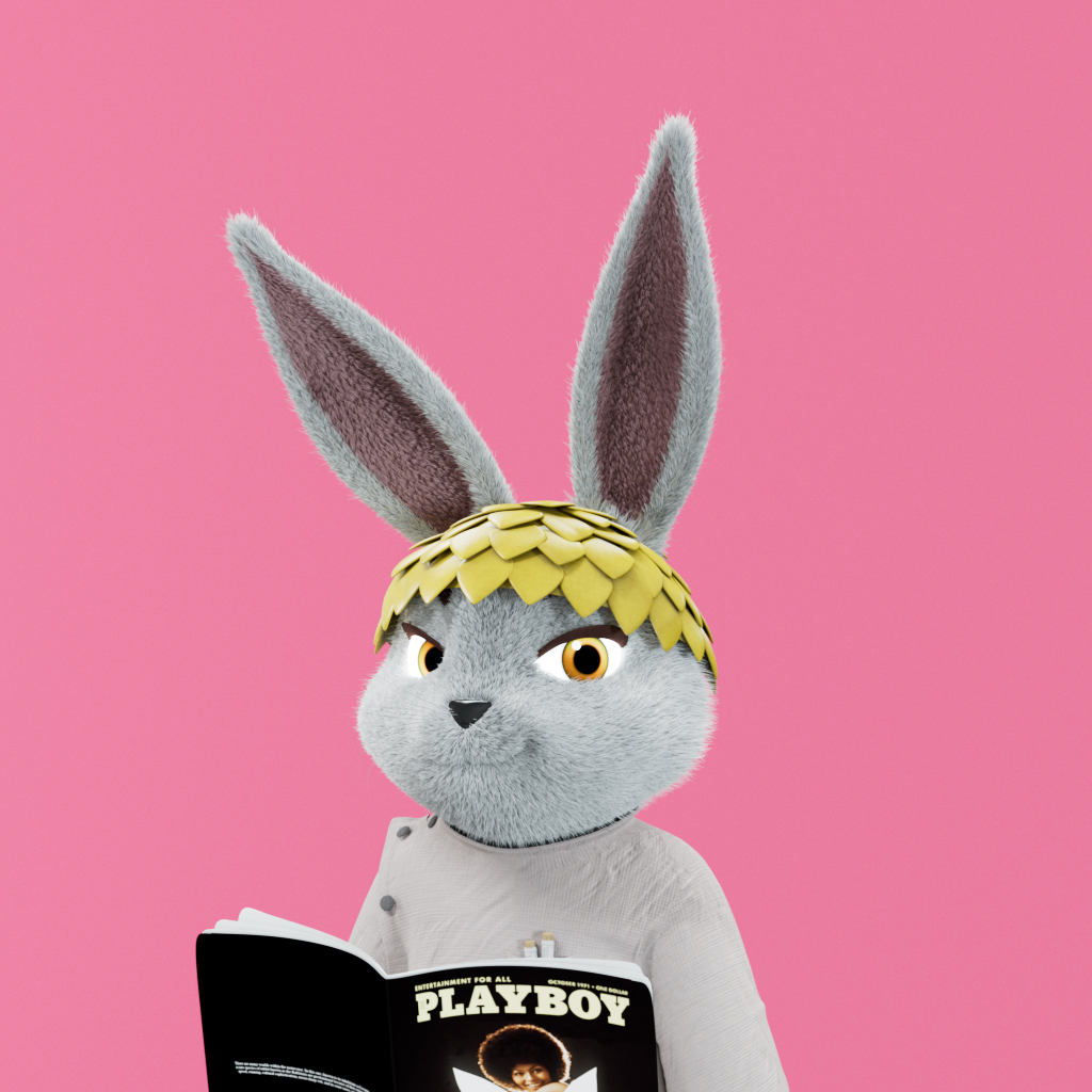 Playboy - The Rabbitars - Rabbitar #7350 - NFT # 7350