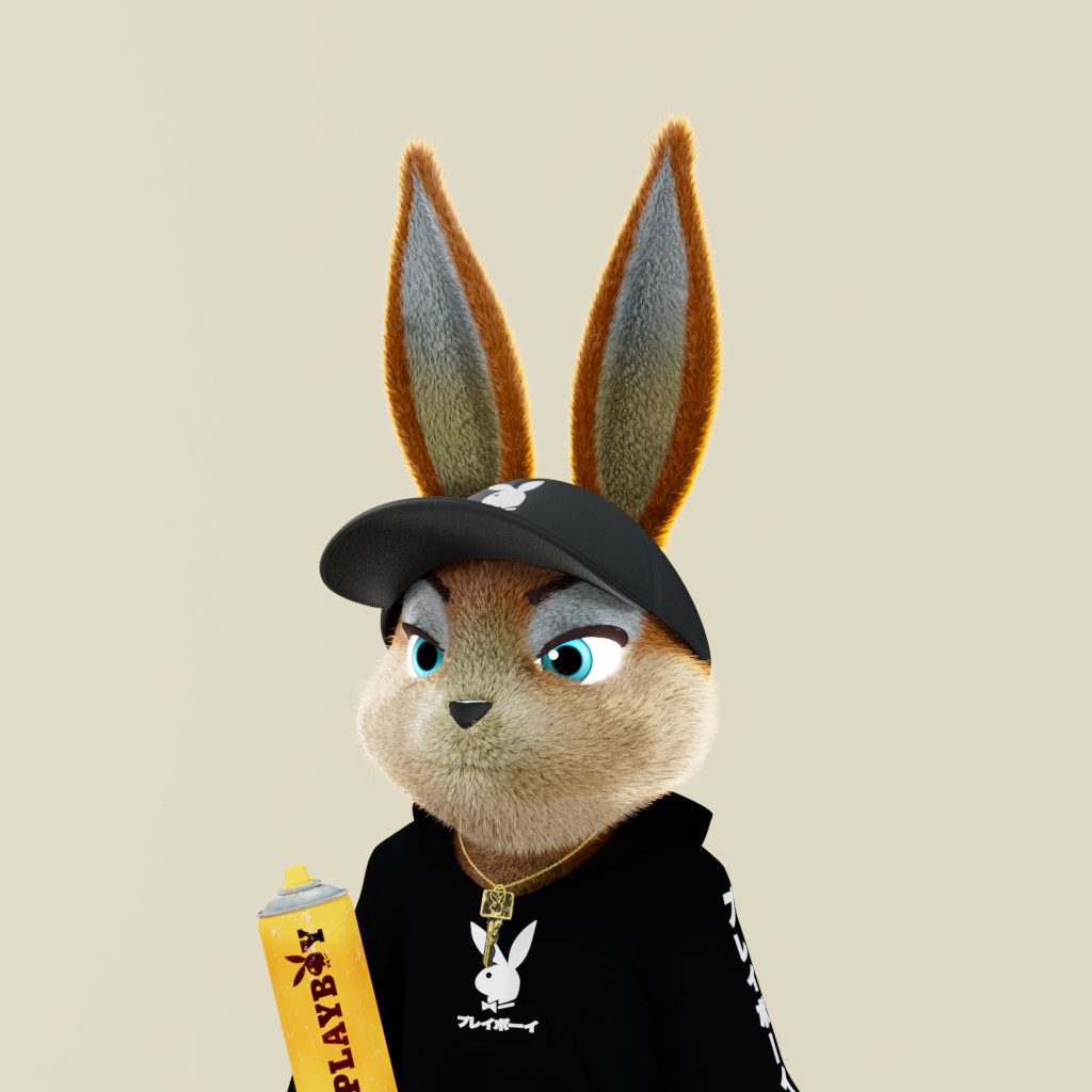 Playboy - The Rabbitars - Rabbitar #7380 - NFT # 7380