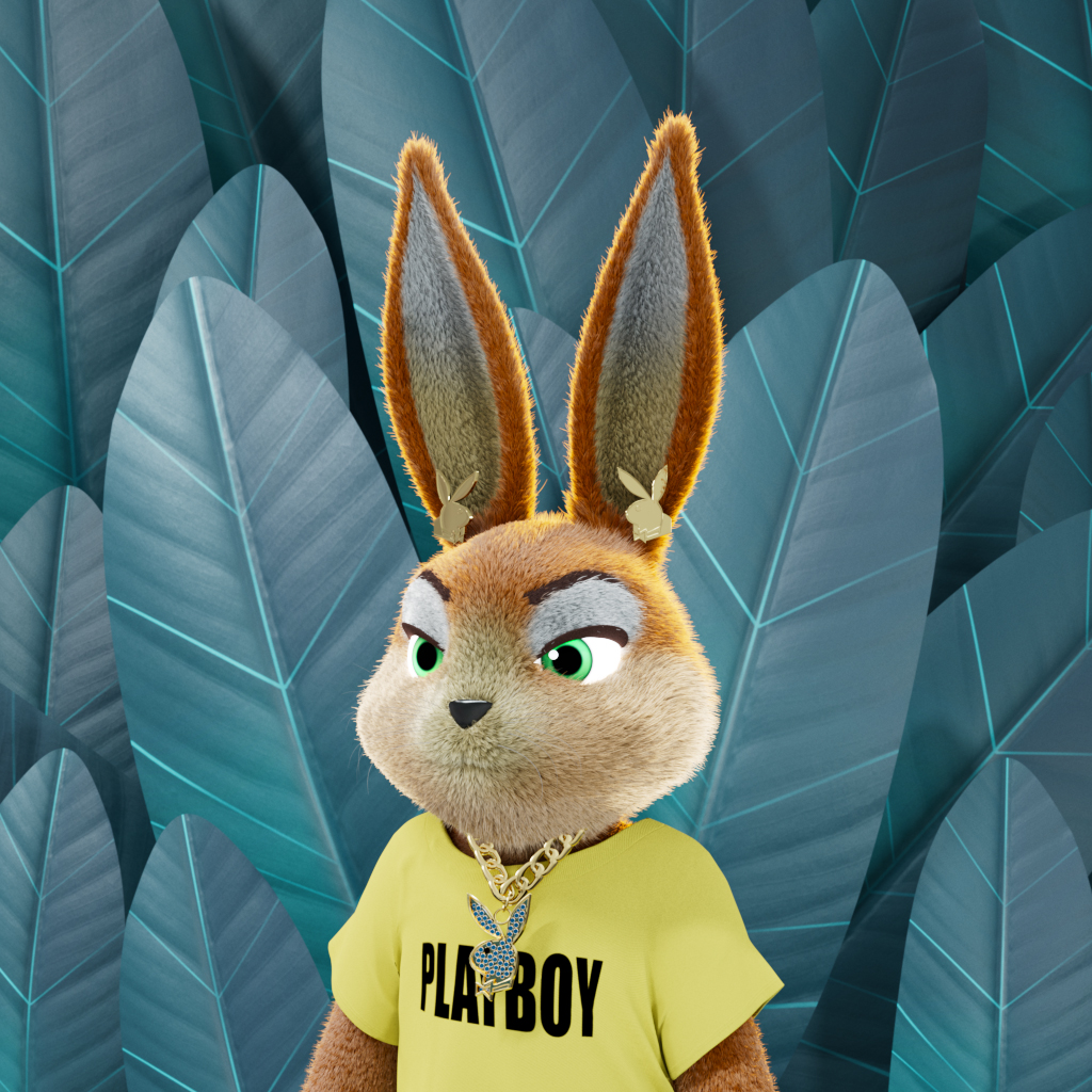 Playboy - The Rabbitars - Rabbitar #7443 - NFT # 7443