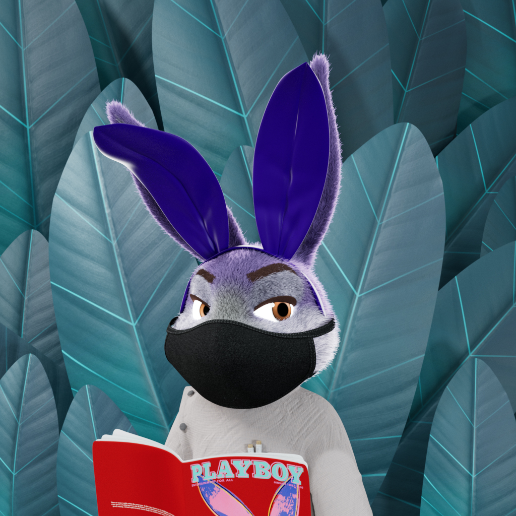 Playboy - The Rabbitars - Rabbitar #7489 - NFT # 7489
