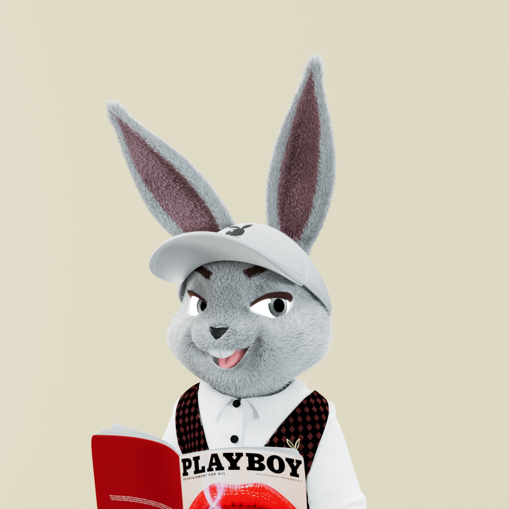 Playboy - The Rabbitars - Rabbitar #7558 - NFT # 7558