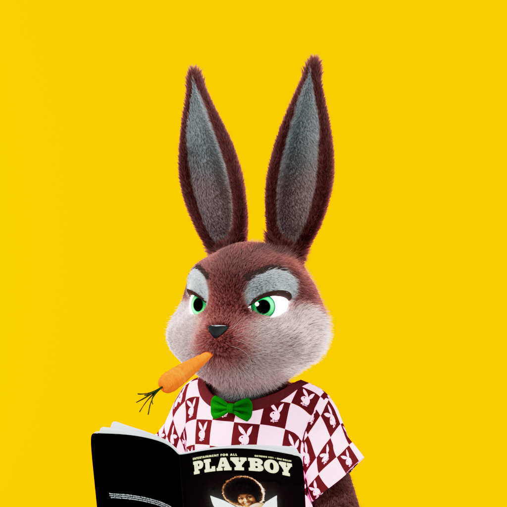 Playboy - The Rabbitars - Rabbitar #7593 - NFT # 7593
