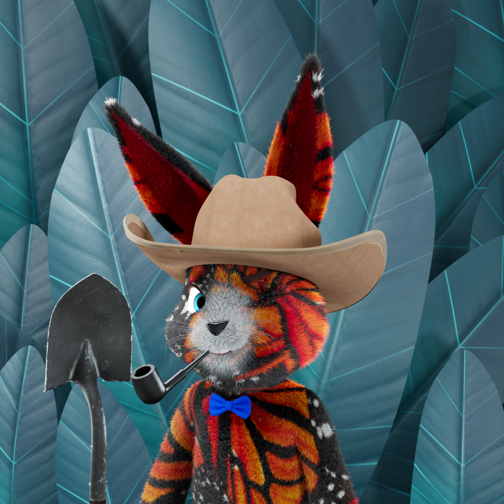 Playboy - The Rabbitars - Rabbitar #7854 - NFT # 7854