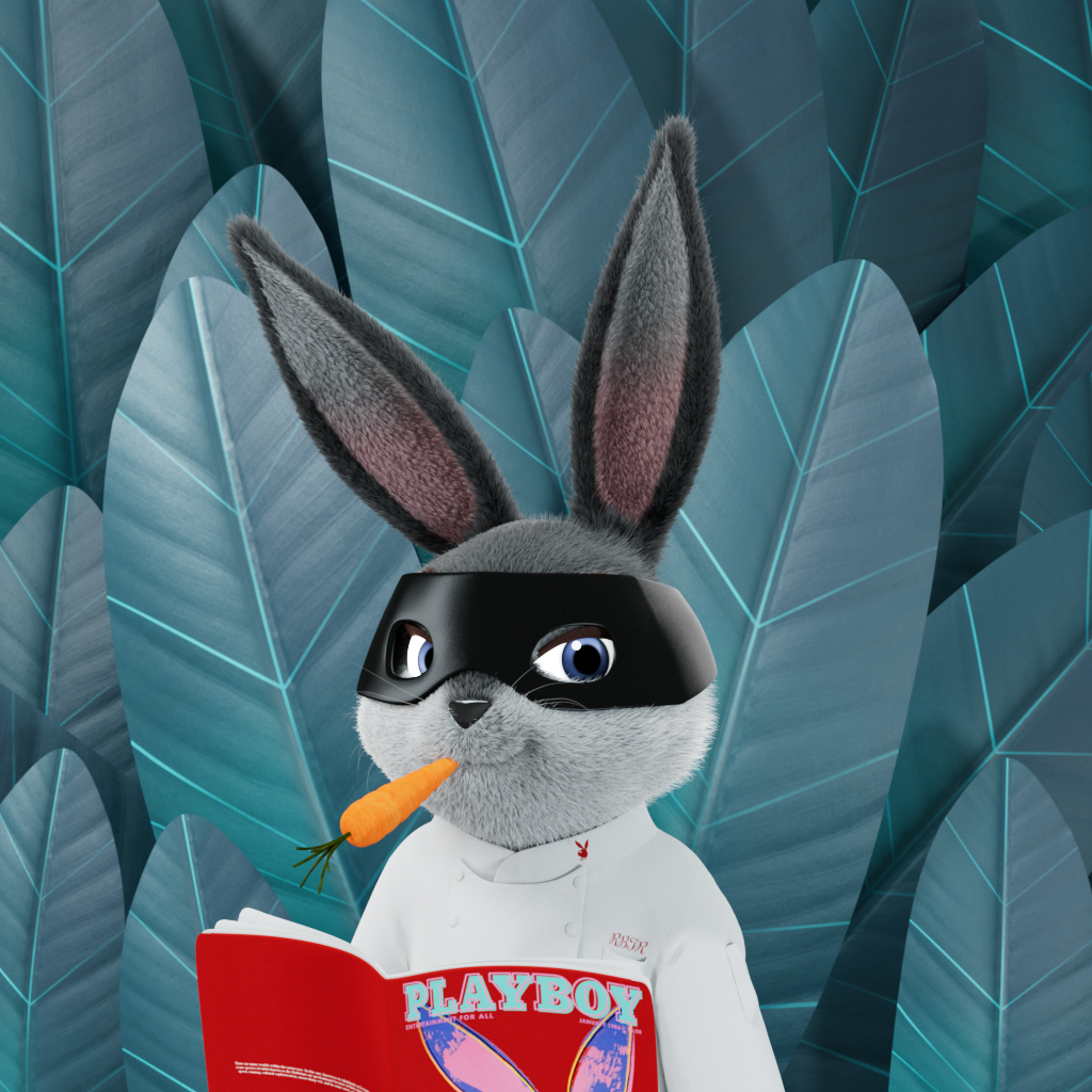 Playboy - The Rabbitars - Rabbitar #7860 - NFT # 7860
