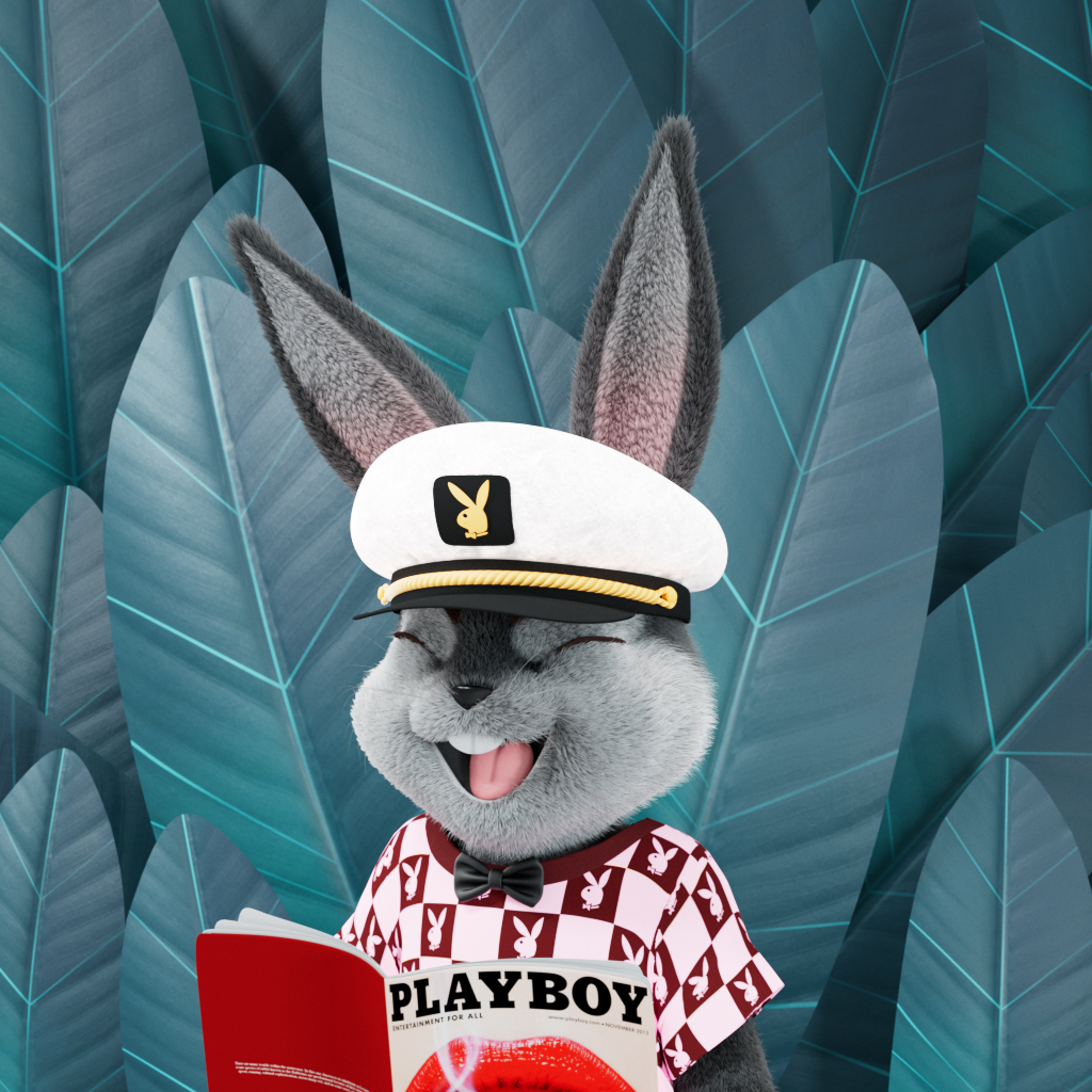 Playboy - The Rabbitars - Rabbitar #7895 - NFT # 7895