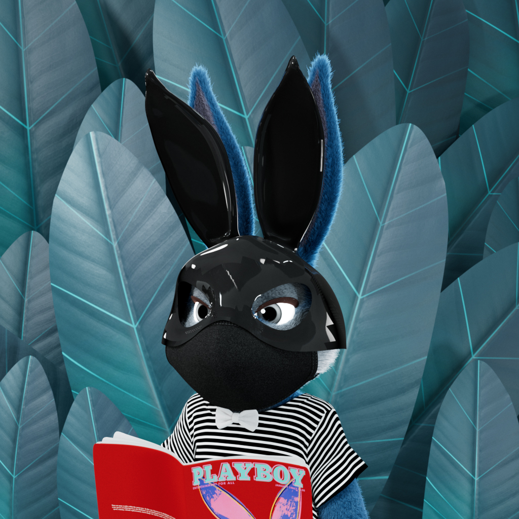 Playboy - The Rabbitars - Rabbitar #7898 - NFT # 7898