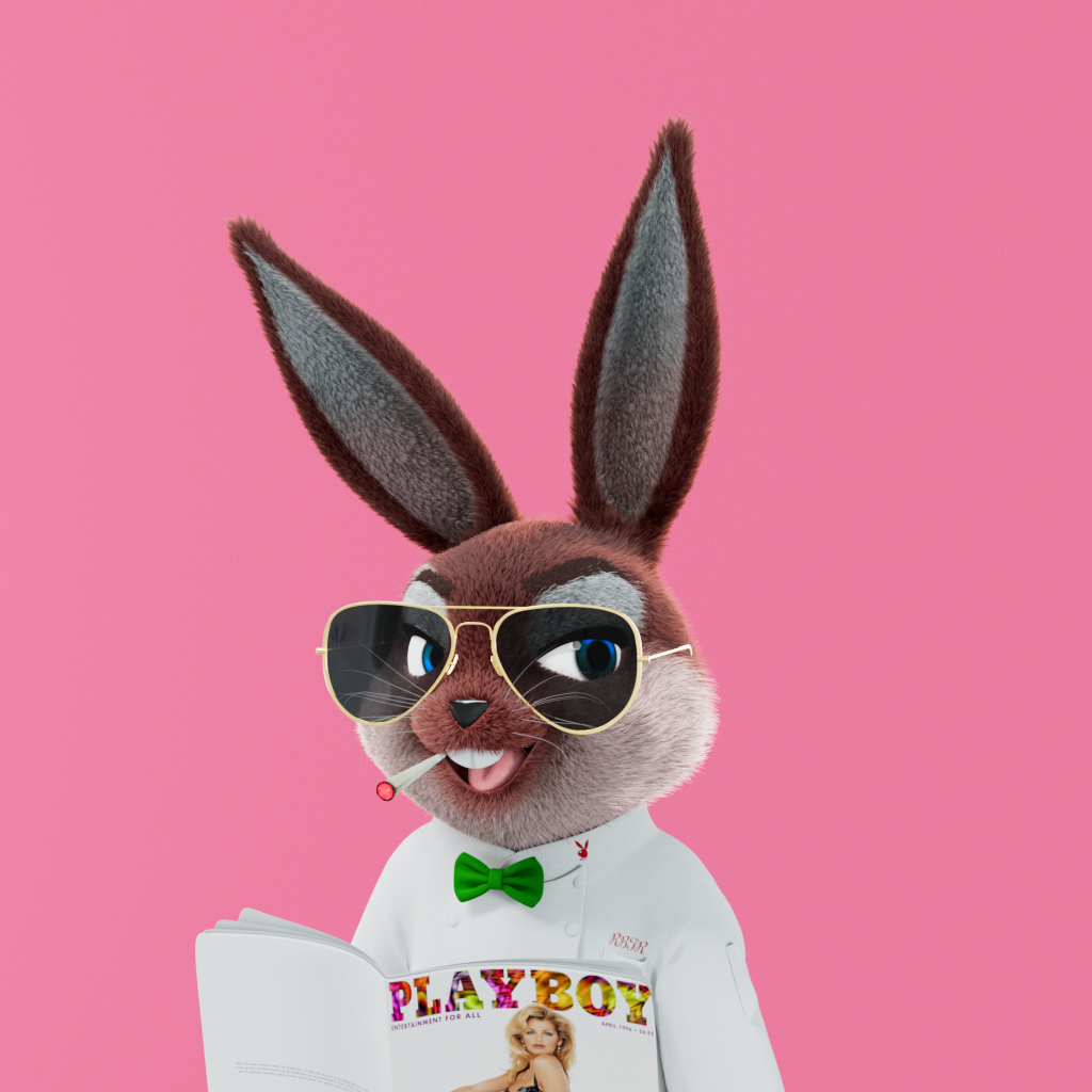 Playboy - The Rabbitars - Rabbitar #7990 - NFT # 7990