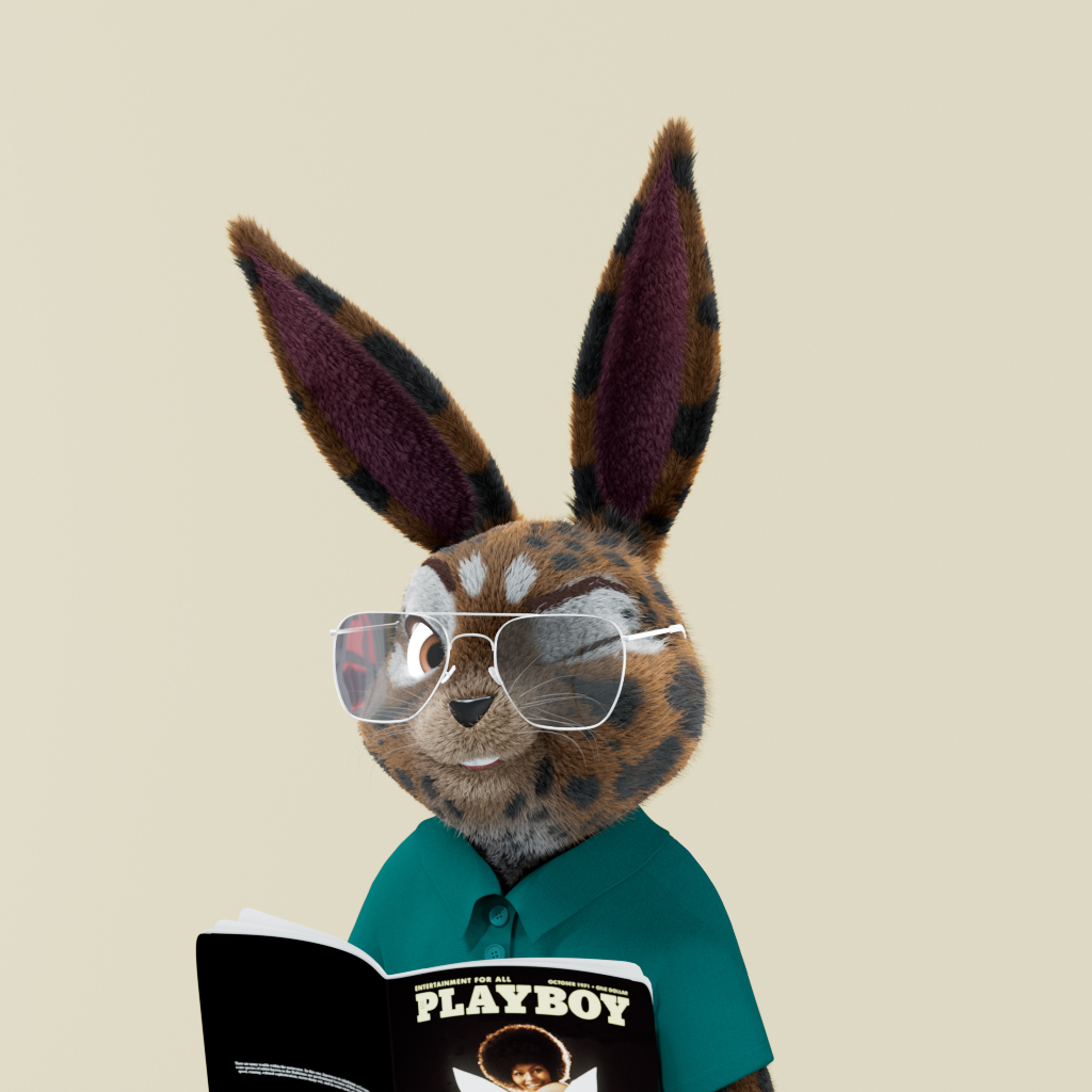 Playboy - The Rabbitars - Rabbitar #8037 - NFT # 8037