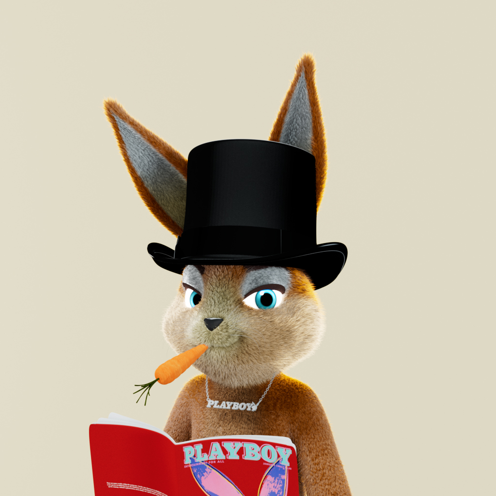 Playboy - The Rabbitars - Rabbitar #8368 - NFT # 8368