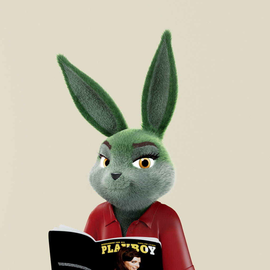 Playboy - The Rabbitars - Rabbitar #8370 - NFT # 8370