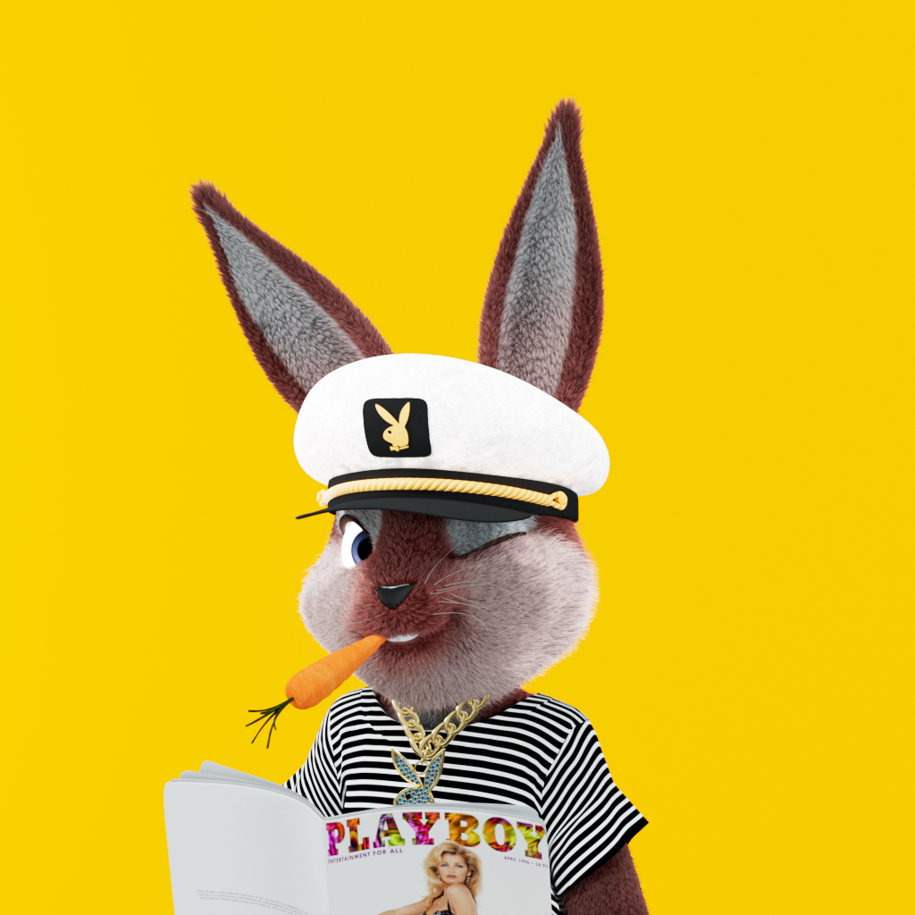 Playboy - The Rabbitars - Rabbitar #8438 - NFT # 8438