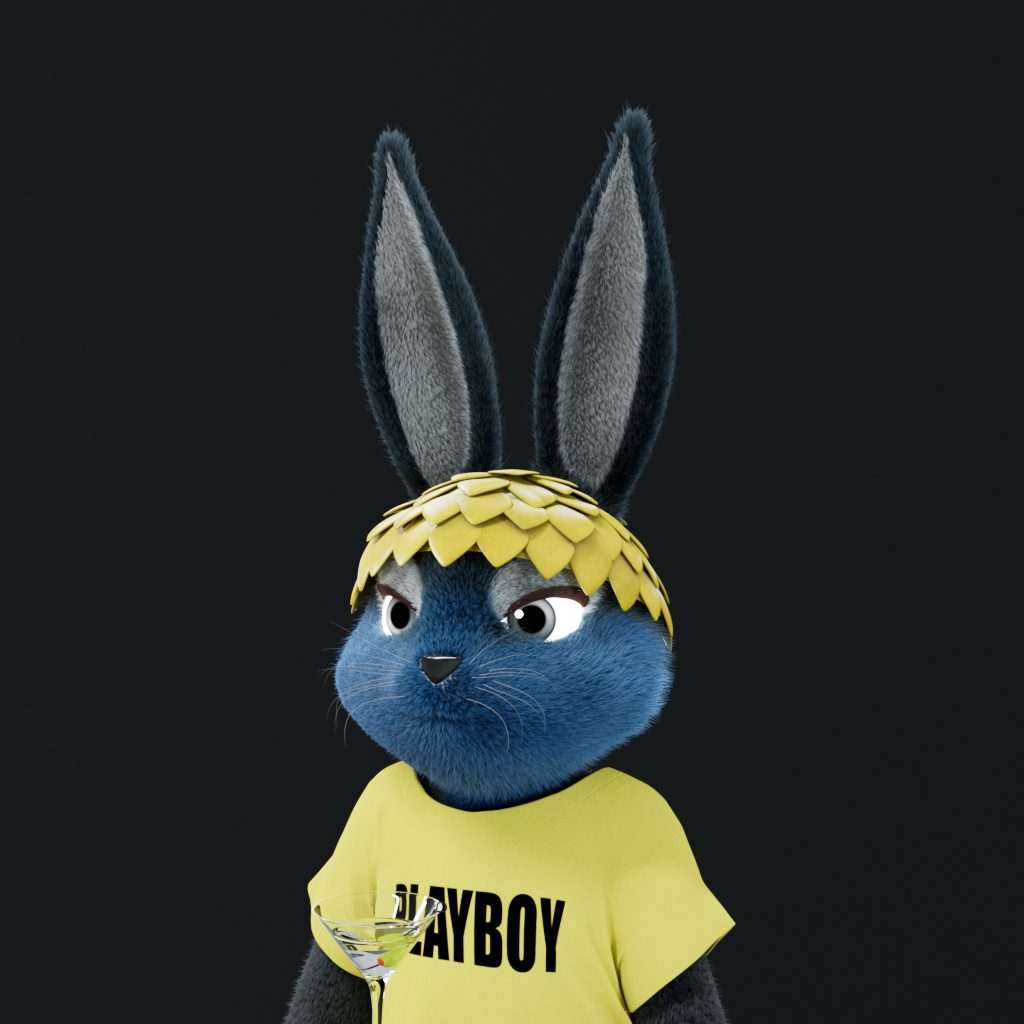 Playboy - The Rabbitars - Rabbitar #8454 - NFT # 8454