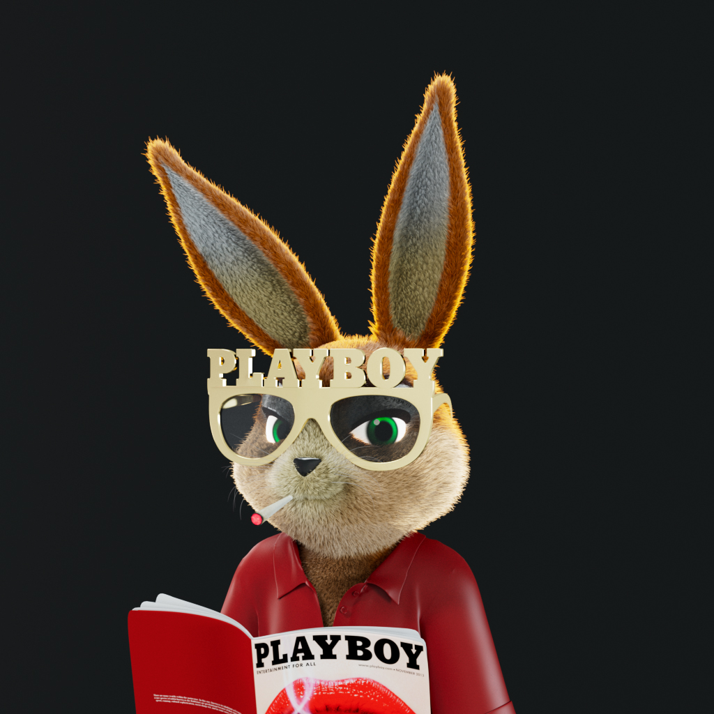 Playboy - The Rabbitars - Rabbitar #8459 - NFT # 8459