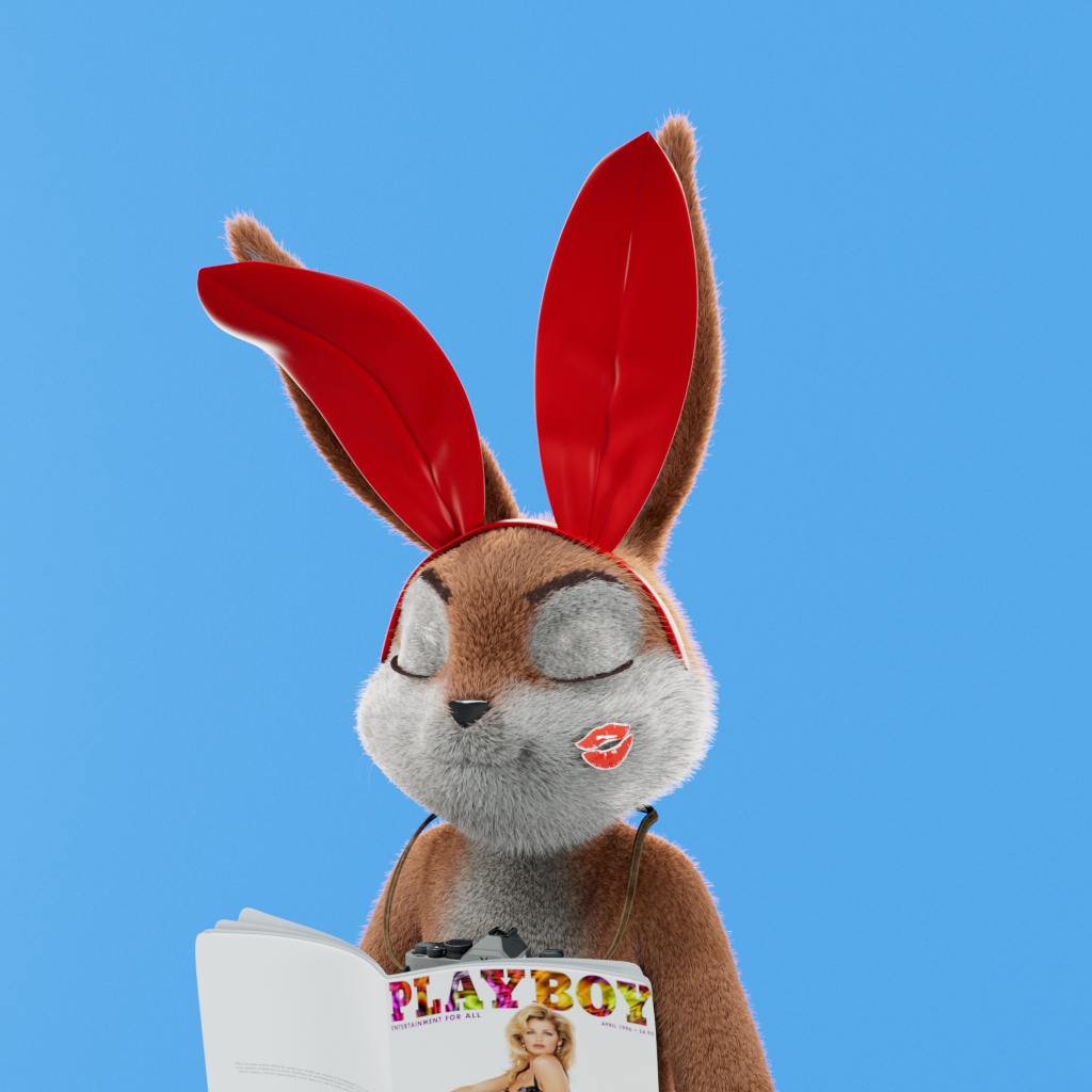 Playboy - The Rabbitars - Rabbitar #8495 - NFT # 8495