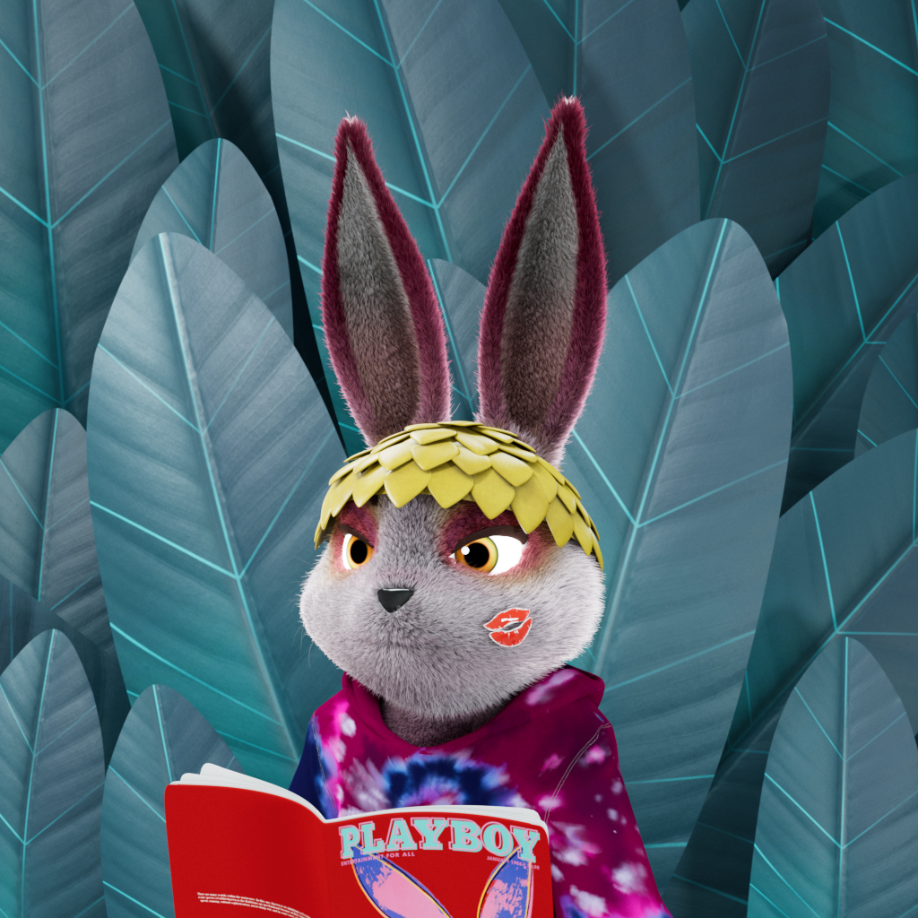 Playboy - The Rabbitars - Rabbitar #8568 - NFT # 8568