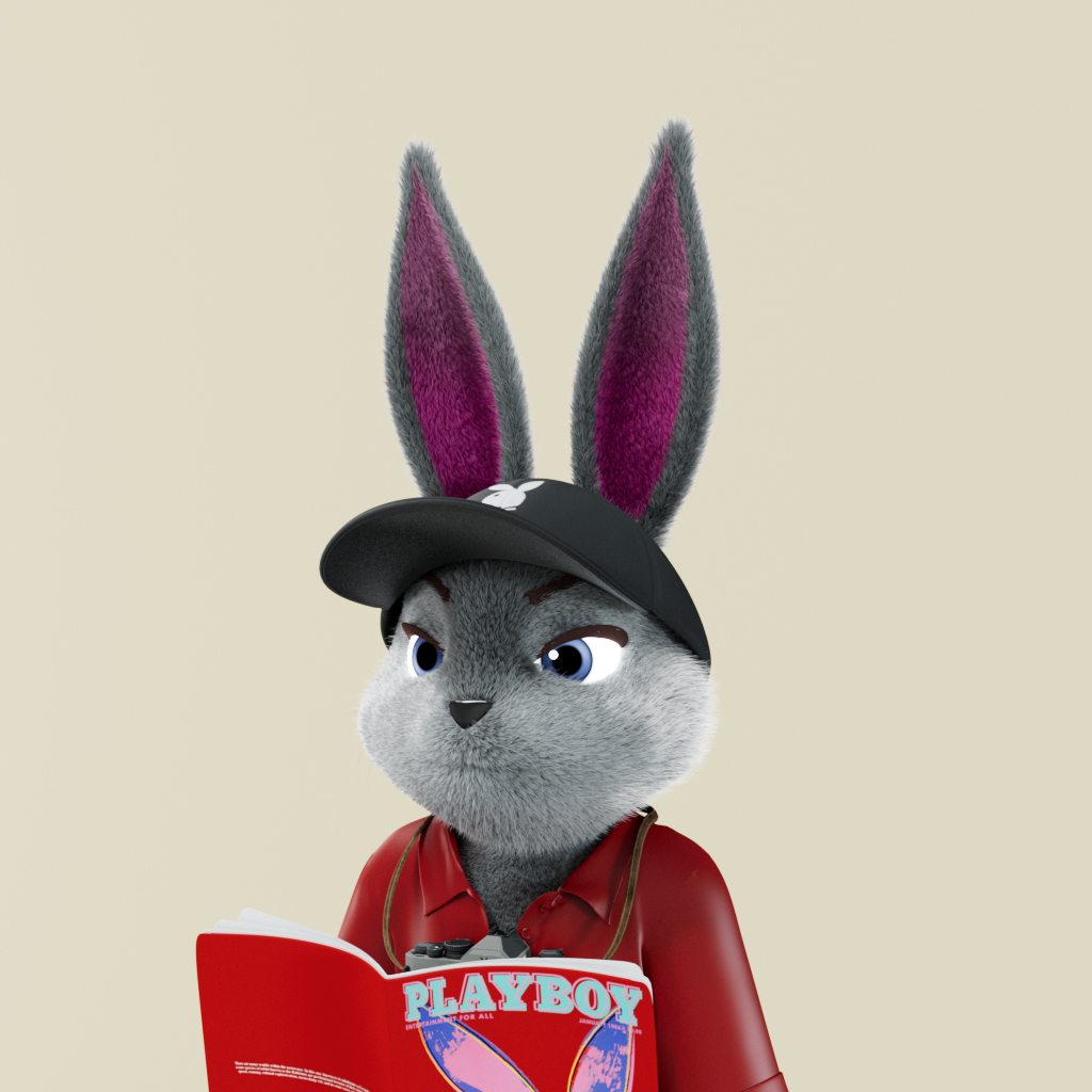 Playboy - The Rabbitars - Rabbitar #8590 - NFT # 8590