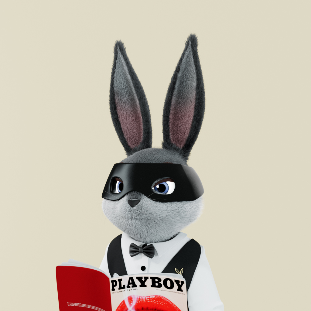 Playboy - The Rabbitars - Rabbitar #8649 - NFT # 8649