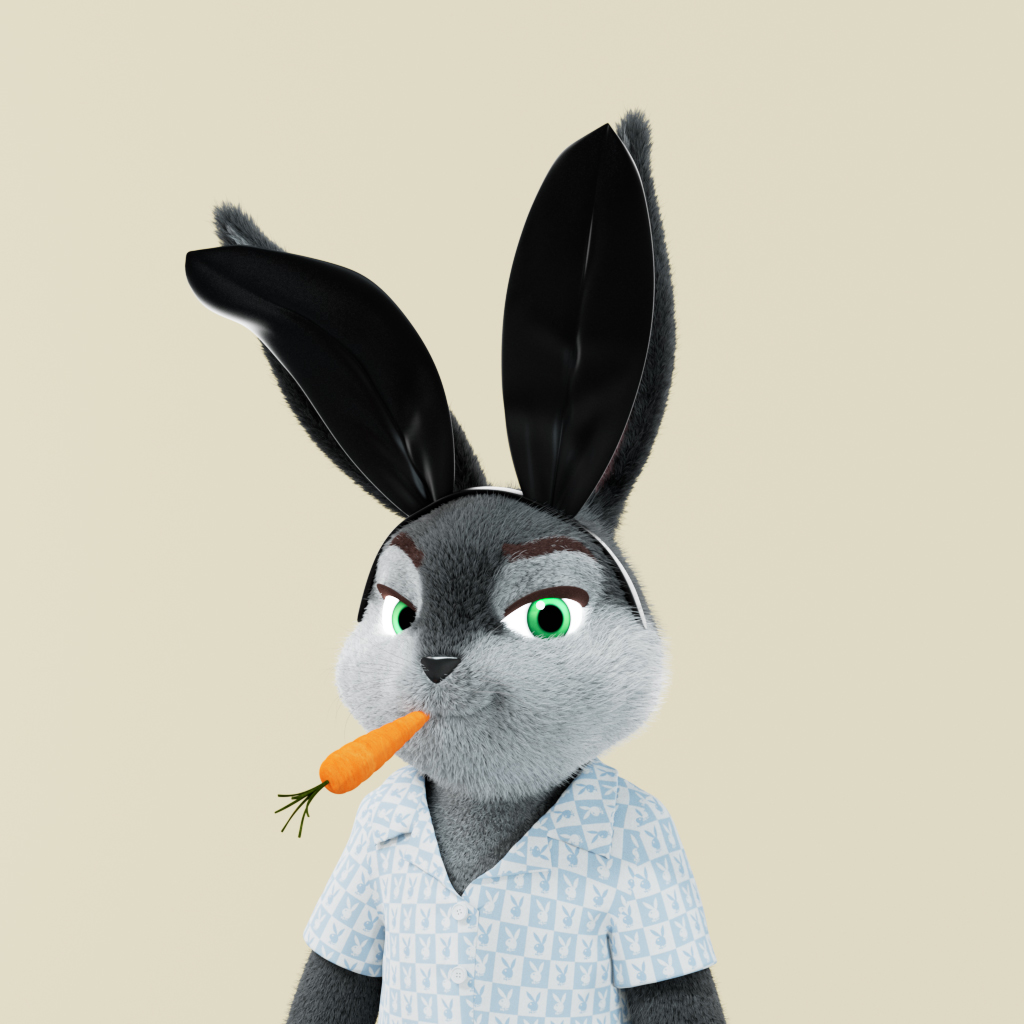 Playboy - The Rabbitars - Rabbitar #8655 - NFT # 8655