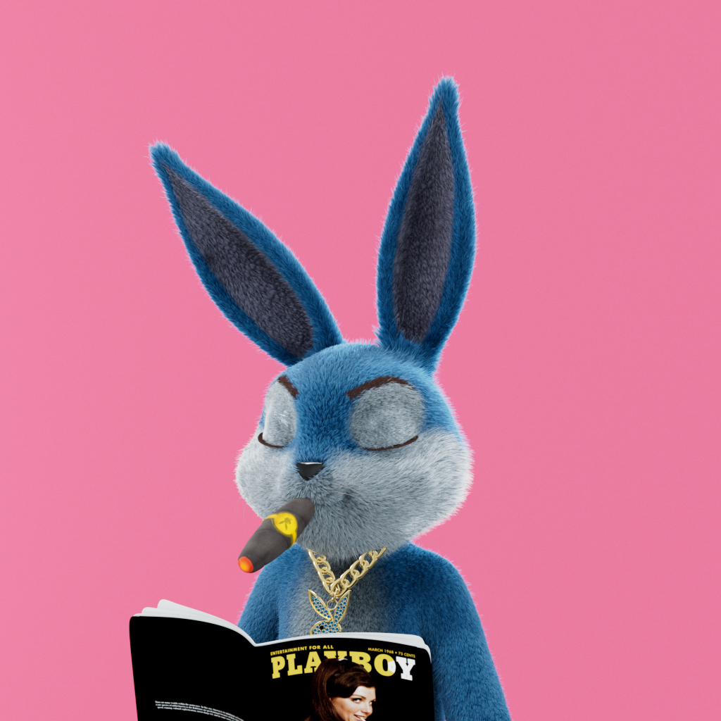 Playboy - The Rabbitars - Rabbitar #8728 - NFT # 8728